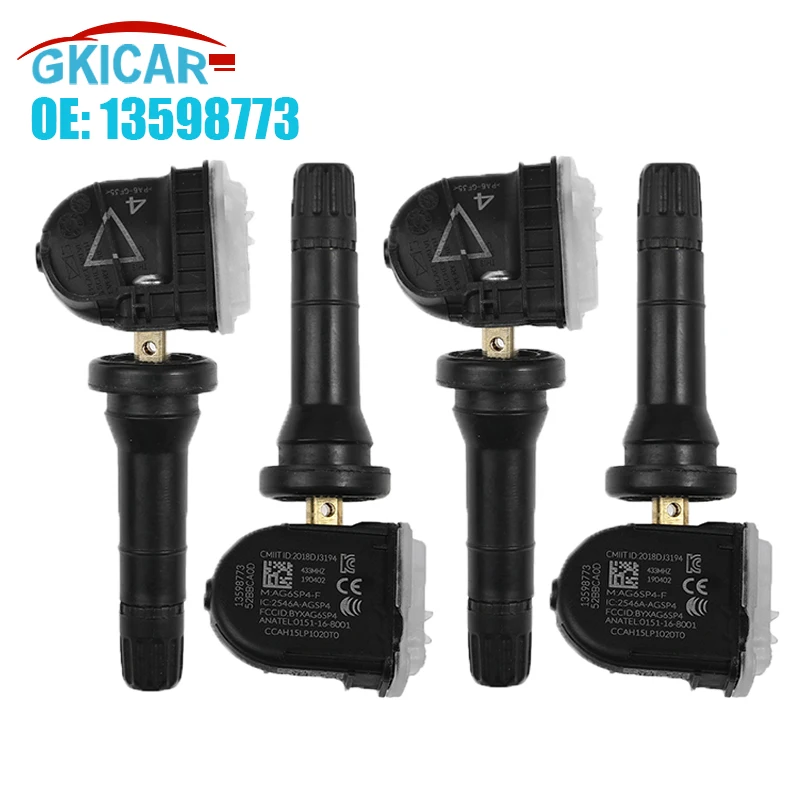 

Датчик давления в шинах 433 МГц 13598773 TPMS для Cadillac XT5 Opel Antara Карл Vauxhall Antara Mokka Viva