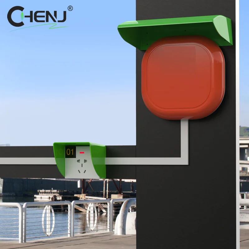 Switch Protective Cover Outdoor Socket Waterproof Box Electric Plug Power Rainproof Outlet Supplies For Charging Pile