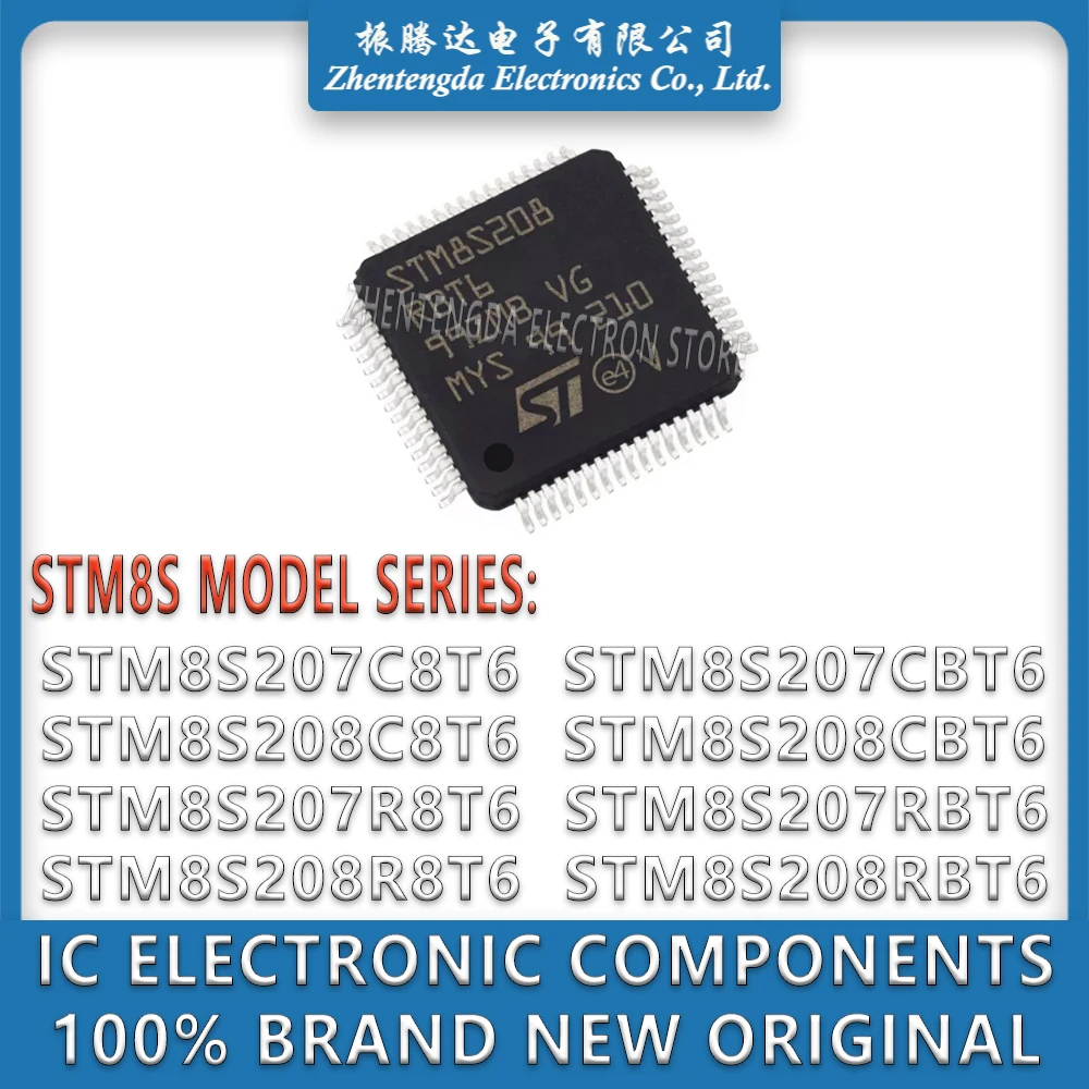STM8S207C8T6 STM8S207CBT6 STM8S208C8T6 STM8S208CBT6 STM8S207R8T6 ...