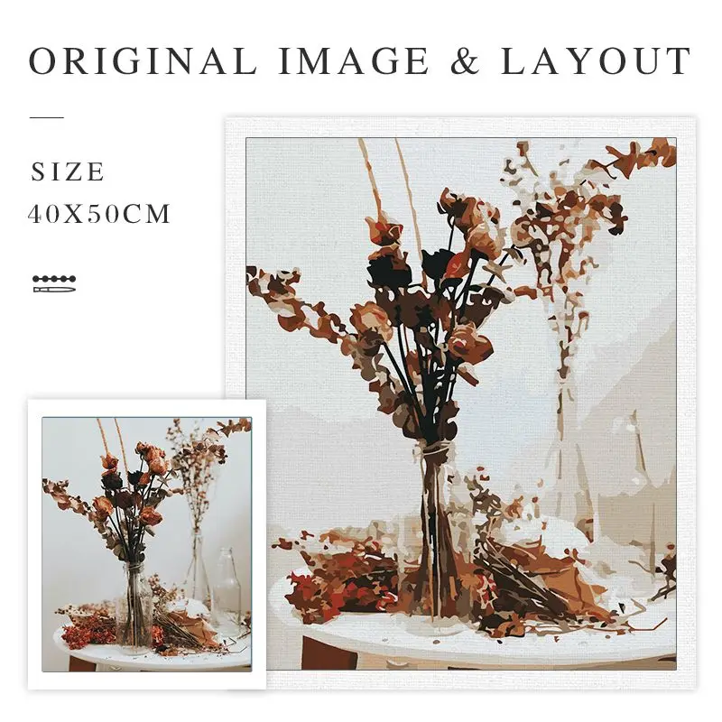 Painting By Numbers Kits Oil Picture By Numbers Painting By Numbers GATYZTORY Oil Picture By Numbers Nature Landscape Drawing Canvas Wall Art Oil Acrylic Painting By Numbers Diy Home Decor Gift