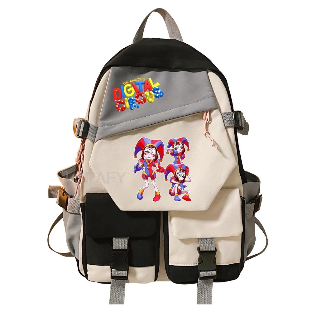 Backpack The Amazing Digital Circus School Bags Casual Outdoor Travel Backpacks Youth Sports Laptop Teens Mochila Escolar Gift