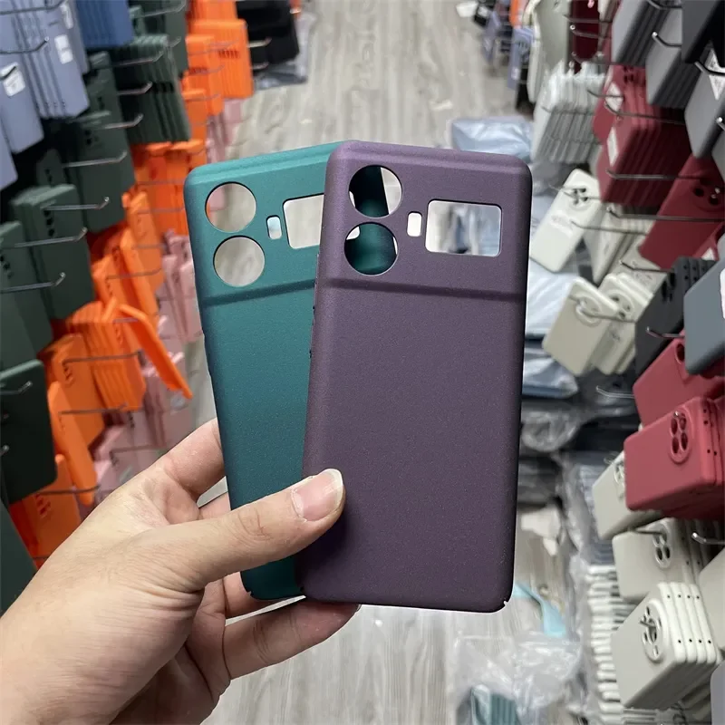 Luxurious Matte Shockproof Thin Back Cover - Stylish Bumper