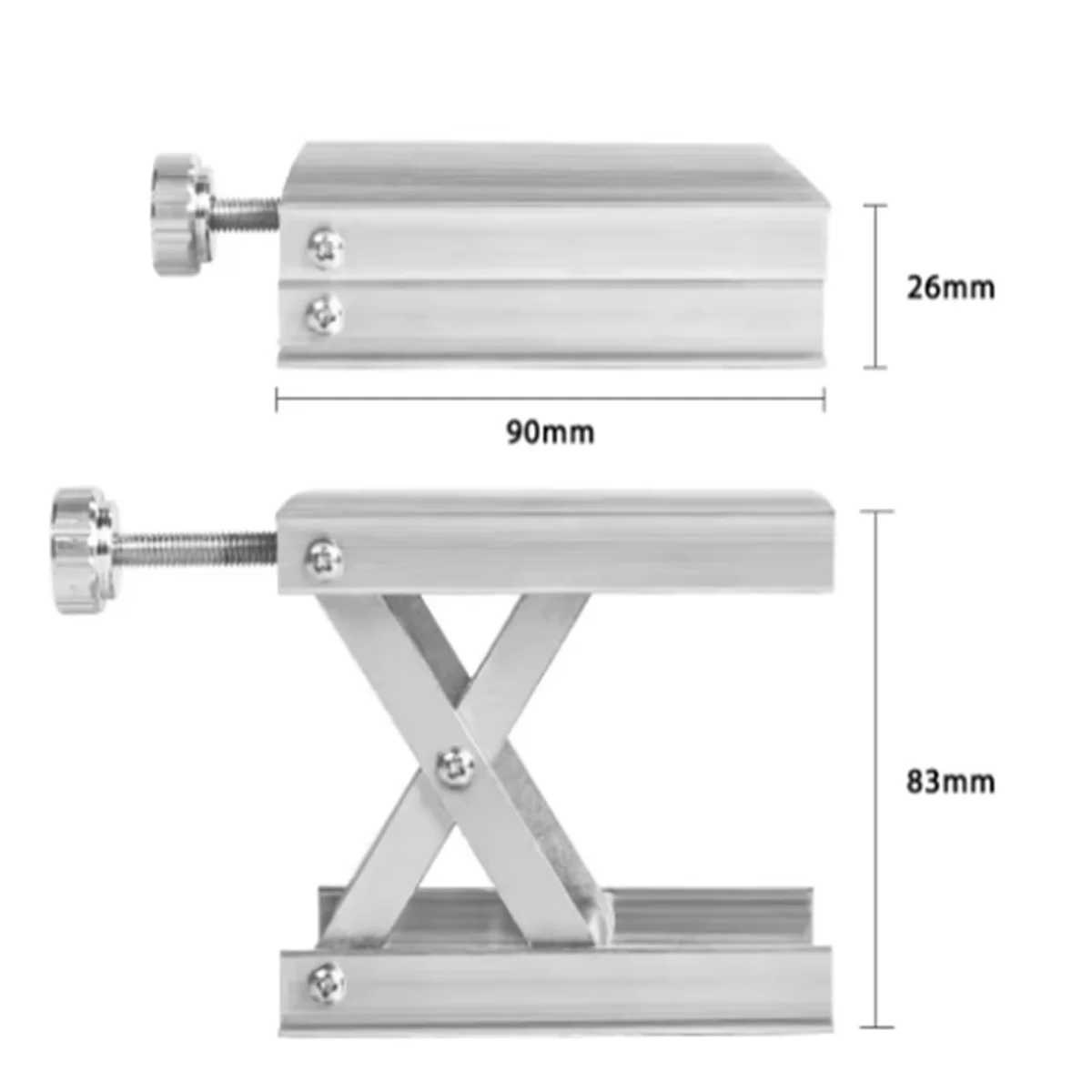 Scissor Lift Table Lab Plate Jack Platform Router Workbench Woodworking Benches