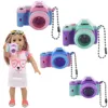 1:12 Alloy Craft Decoration Cute Simulation Mini Tablet Laptop Camera Doll House Miniature Doll House Children's Gift 5