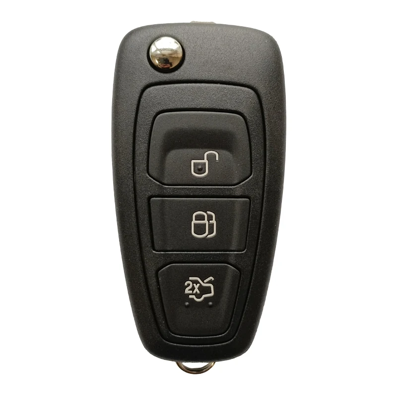 

AK018047 Original AM5T-15K601-AG For Ford Focus 3 Button Flip Remote Key 433MHz 83 Chip 5WK49986 AM5T15K601AG