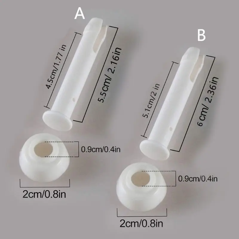 10 Pcs Plastic Pool Joint Pin and Seal for Intex 13ft-24ft Metal Frame Pools with Rubber Seals Pool Replacement Parts