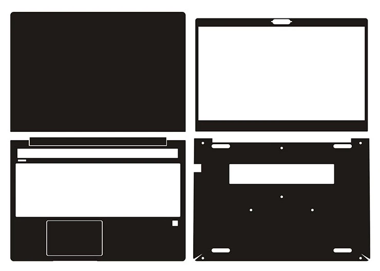 Adesivo Skin Cover Per Hp Probook Hp Probook 455 450 G7 15.6 "Laptop Decalcomanie In Vinile In Fibra Di Carbonio Protezione Della Protezione