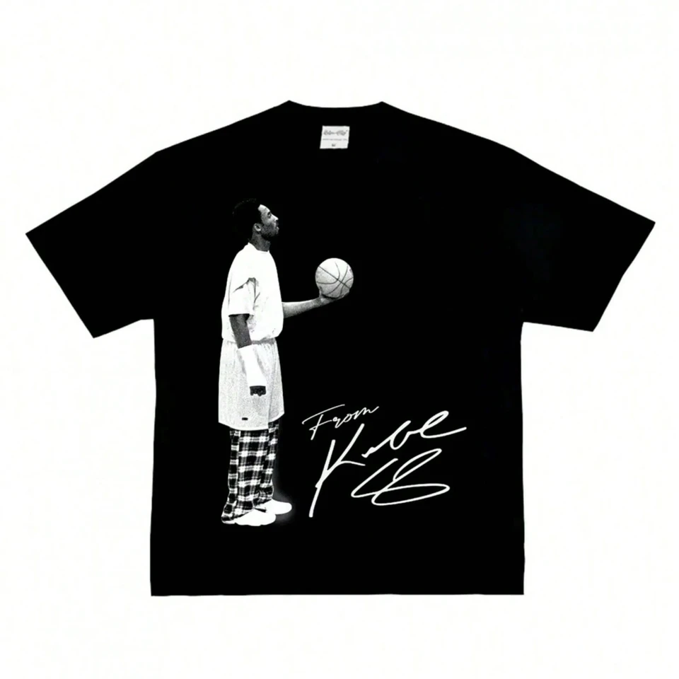 Kobe Inspired Heavy Cotton Hip Hop Basketball Tee