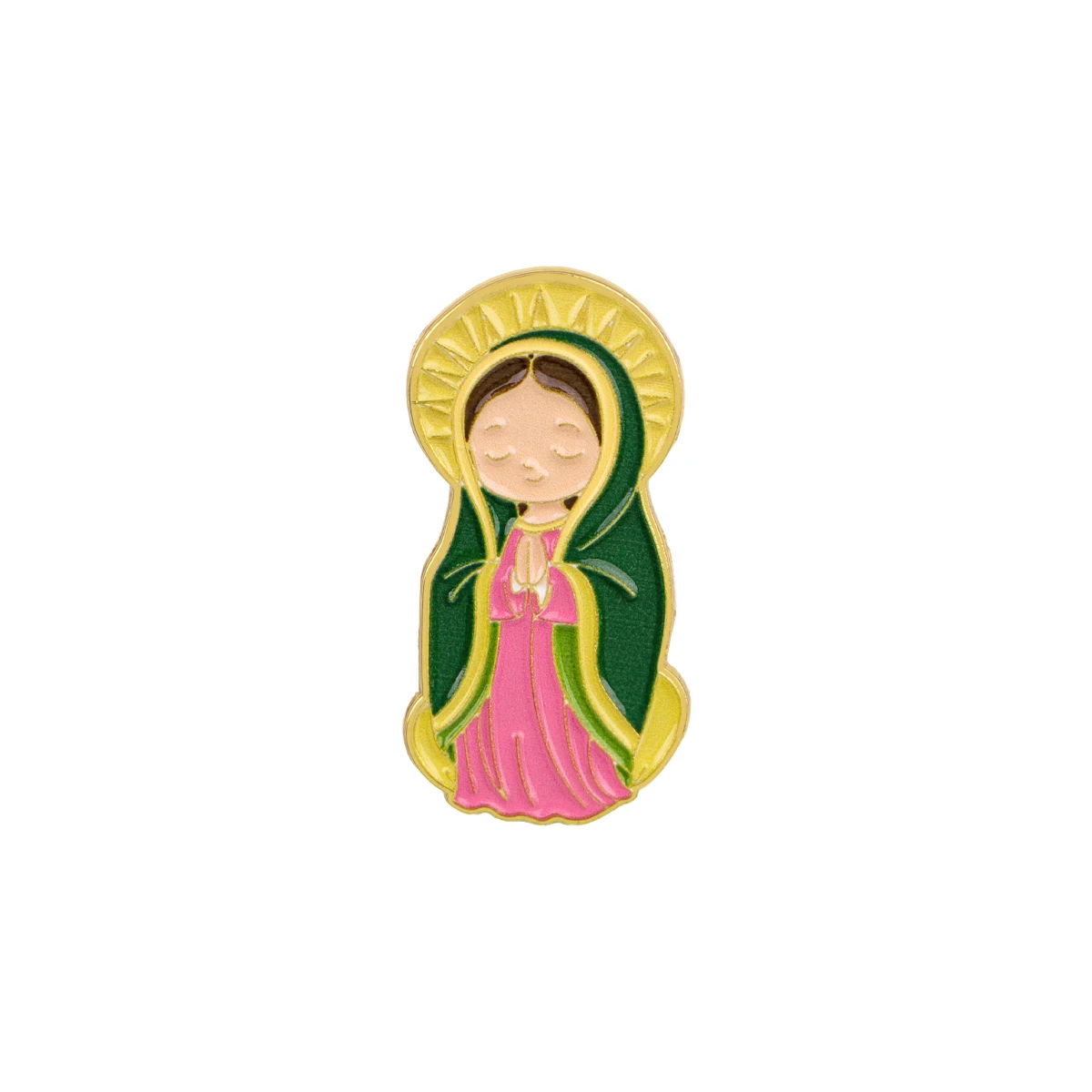 Inspirational 'Jesus Loves You' Enamel Pin - Faith-Driven Custom Brooch for Clothing & Accessories