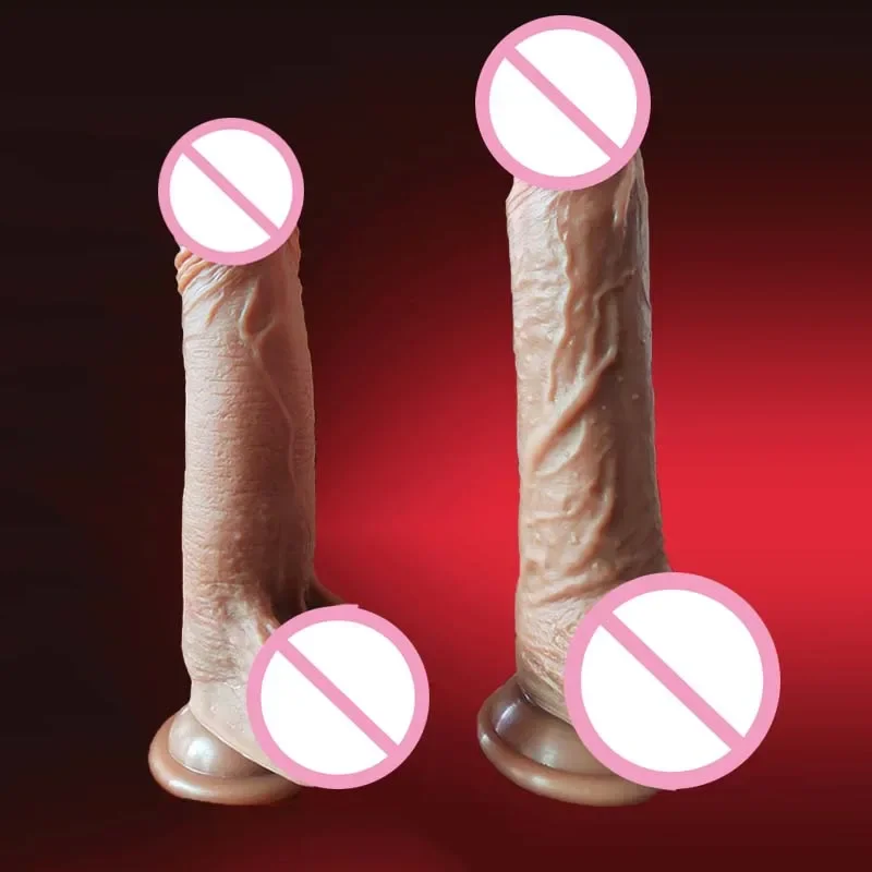 Realistic Dildo Suction Cup Penis Soft Dildos Female Masturbation Sex Shop Silicone Dick for Anal dildio for women sexy toys