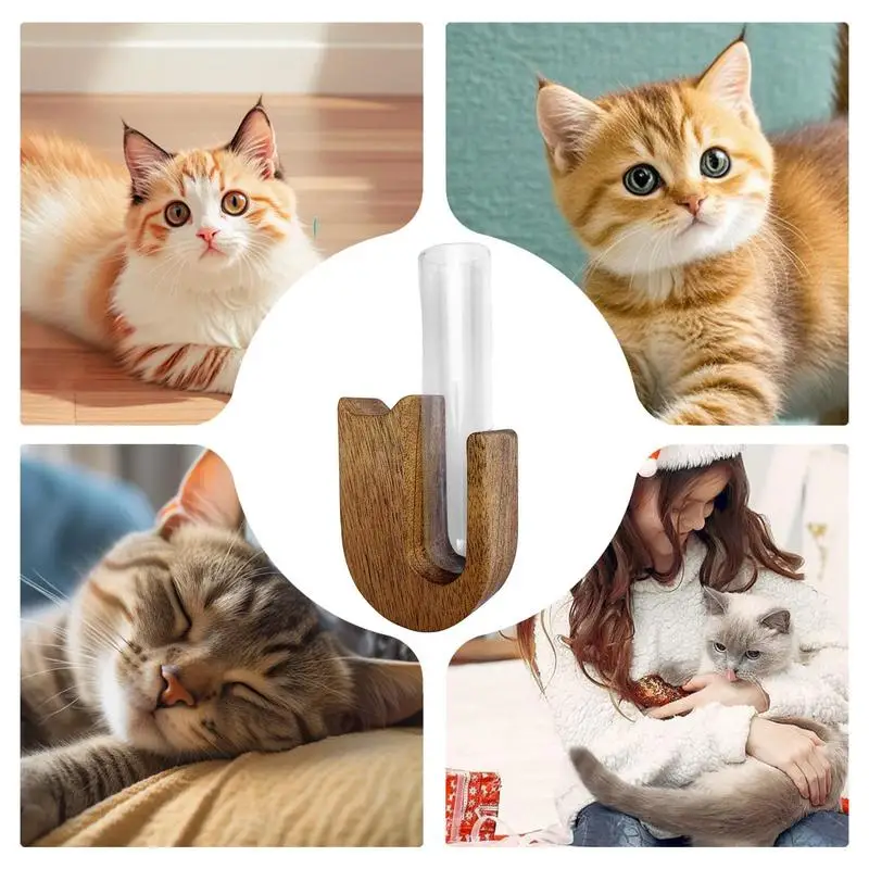 Whisker Vase Pet Whisker Vase Magnets For Refrigerator Creative Kitten Whisker Vase Fridge Magnet Tiny Decorative Vase Magnet 4