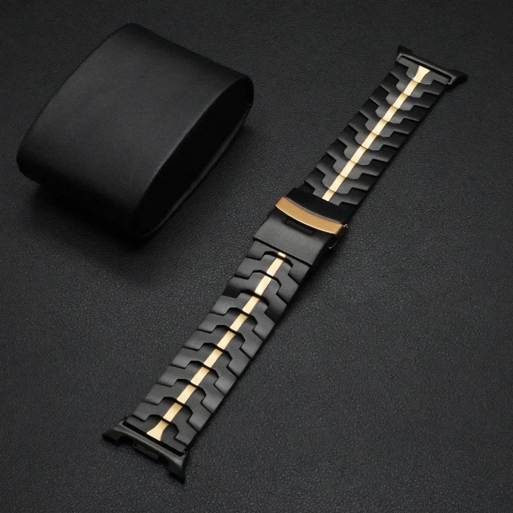 Luxury Stainless Steel Metal Watchband - Premium Design