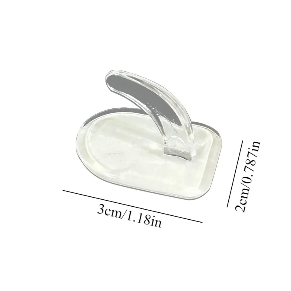 10Pcs Simple Mini Hooks Waterproof Car Living Room Classroom Bathroom Bedroom Sticky Hooks Home No Punch Behind The Door