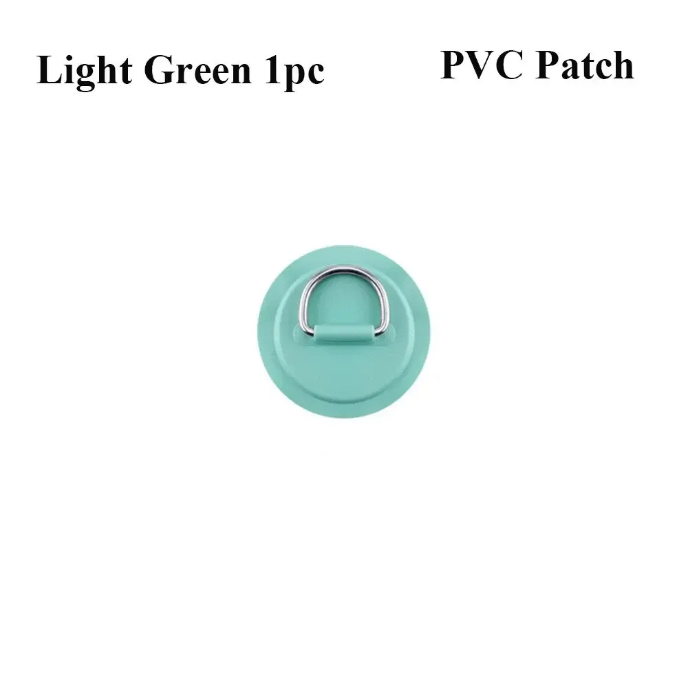 Surfboard Dinghy PVC Patch with Stainless Steel D-Ring and Bungee Rope Kit
