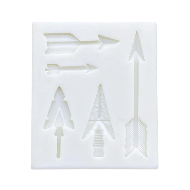 Nyíl Nyílfejű Szilikon Cukrász Penész Süti Cupcake Csokoládé Sütő Fondant Sütemény Díszítő Szerszámok - Image 4