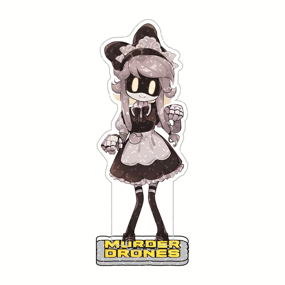 Gothic Mechanical Anime Character Acrylic Stand - Collectible Desktop Decor Fan Gift (15cm)