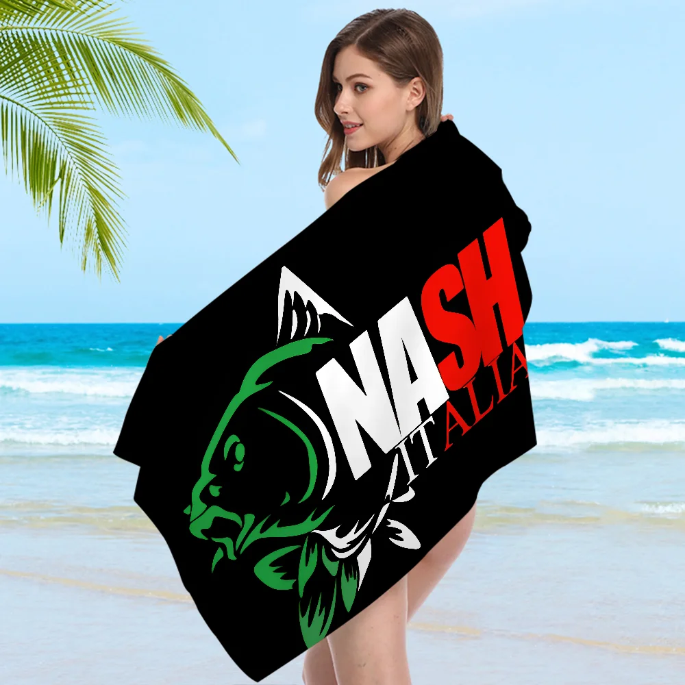 Nash Fishing Towel Microfiber Beach Towel Absorbent Quick dry Soft Yoga Swimming Resort Mountain Climbing Towel 6