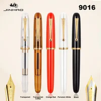 Jinhao 9016 Fountain Pen Acrylic Transparent Color Elegant Pens M/F/EF Extra Fine Nib Writing Office School Supplies Stationery 1
