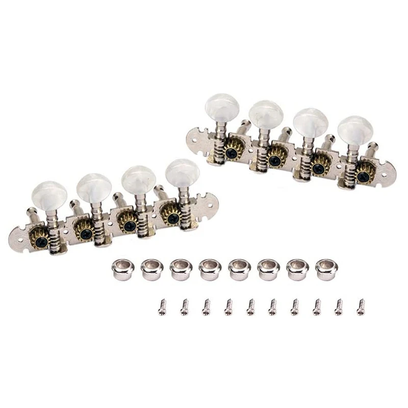 

2 шт. колышки для настройки мандолина, колышки для настройки головки станка, колышки для инструментов мандолина, детали для аксессуаров (серебристые)