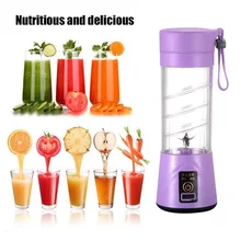 

Portable Blender USB Mixer Electric Juicer Machine Smoothie Blender Mini Food Processor Personal Lemon Squeezer Orange Juicer
