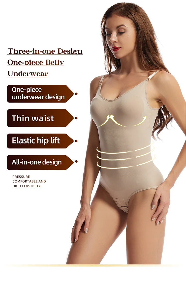 Women's Shapewear Bodysuits Tummy Control Butt Lifter Body Shaper