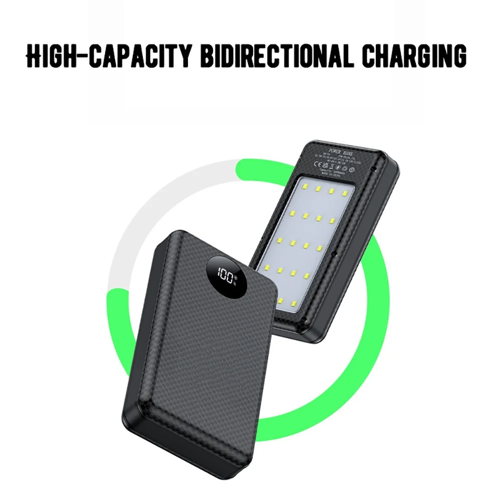 Custodia Power Bank 6*18650 da 20000mAh con Doppia USB, Scatola Batteria Power Bank, Caricabatterie per Telefono, Guscio DIY Rimovibile, Kit Custodia per Ricarica e Stoccaggio - immagine 5