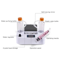 Small Bubble Cleansing Machine Blackhead Removal Water Spray Hydro Jet Beauty Tool Face Pores Vacuum Suction Acne Cleaner 2