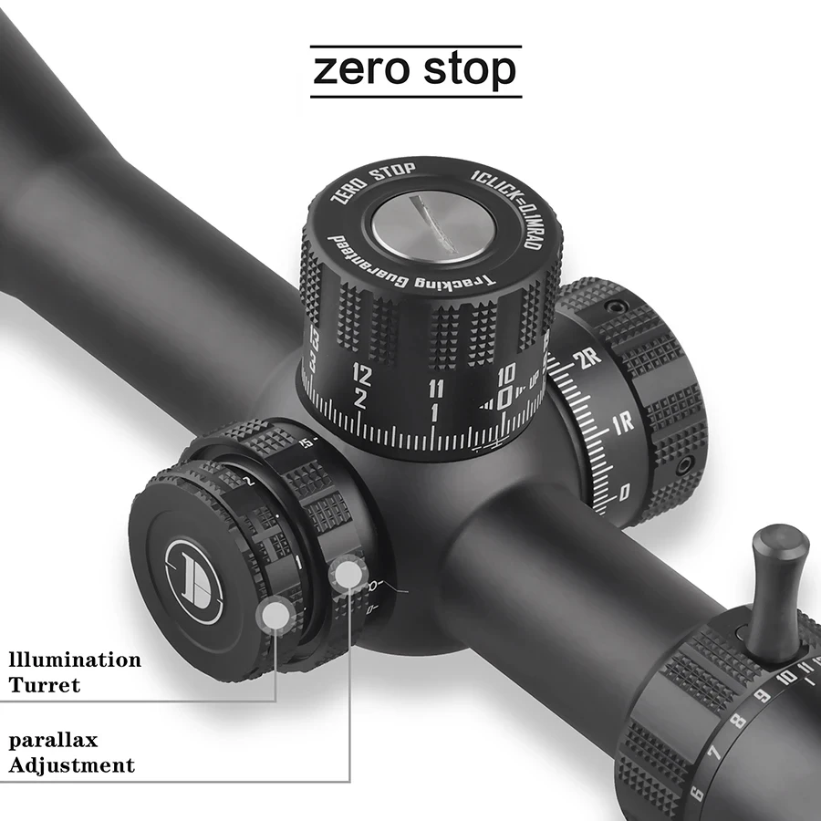 Discovery ED GenII 5-25X56 Tactical Sight Illuminated Super HD Shockproof Scope First Focal Plane Imported Glass Riflescope rifle scope