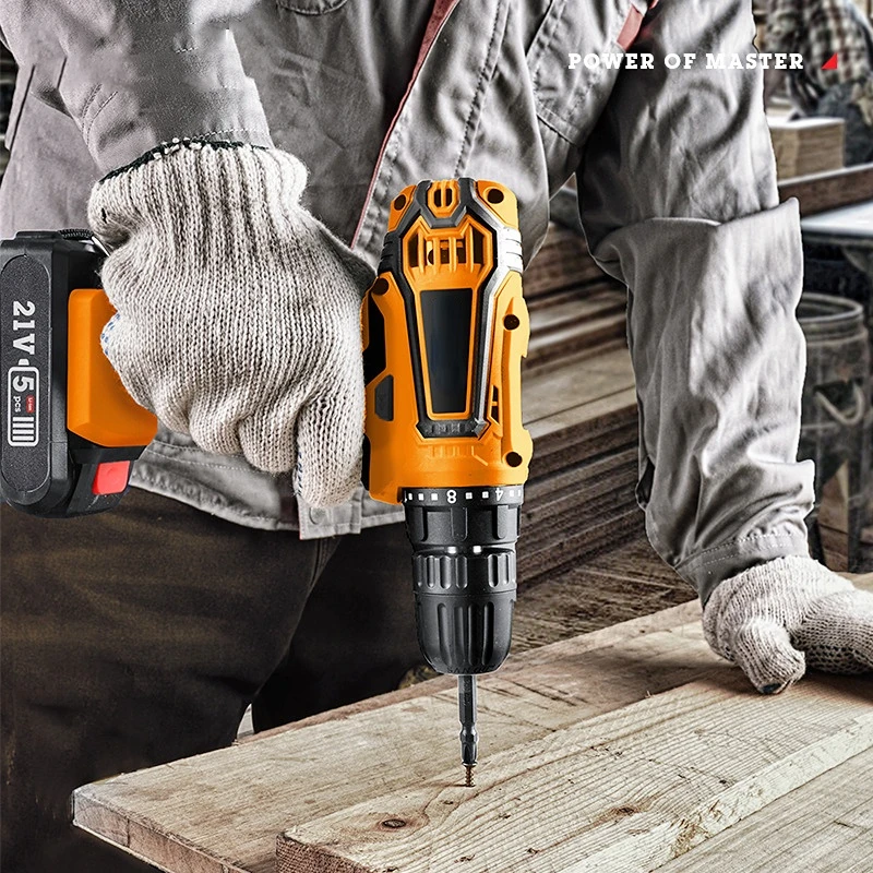 Cordless Combi Drill Electric Screwdriver Small Hand Drill Li-ion Battery  16.8V