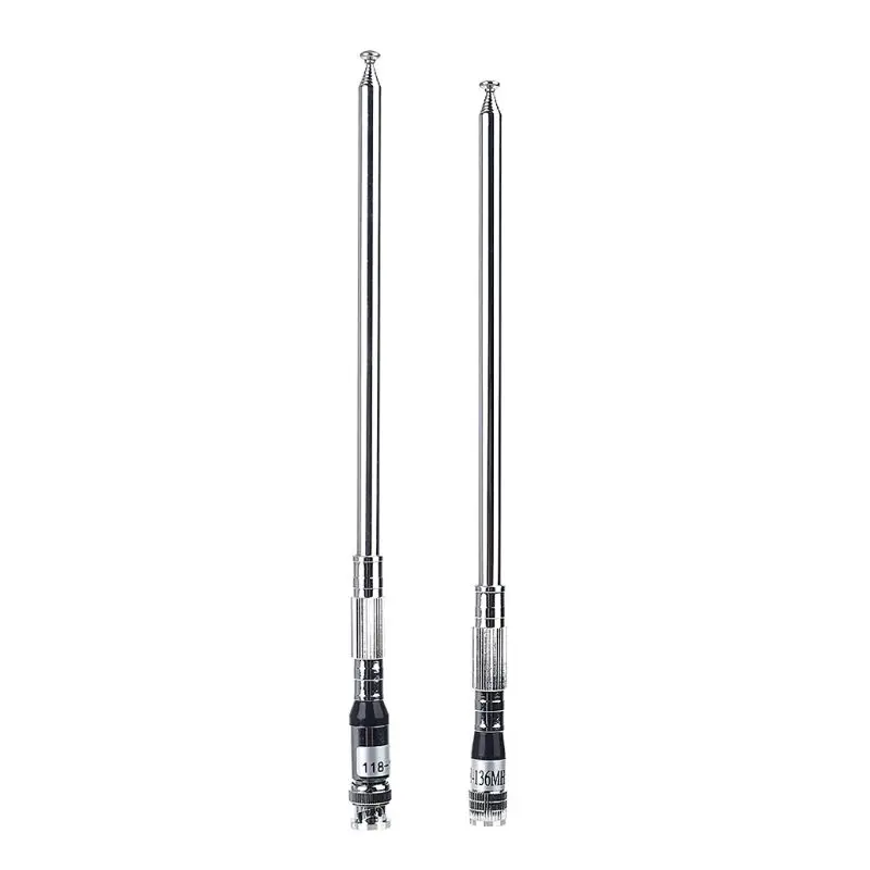 

Replacement 118Mhz-136MHz Whip Telescopic Antenna for Airband Radio Receiver 51BE