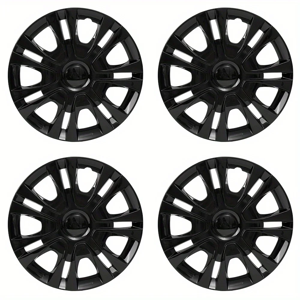 

Universal 15-Inch Car Tires Modified Wheel Hub Covers - 4pcs/set Sturdy Iron Steel Rim Decorative Covers