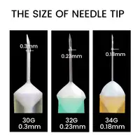 18G 25G 27G 30G 31G 32G 34G Medical Sterile Hypodermic Needle Small Painless Irrigator Facial Skin Care Tool Eyelid Tool Parts 4