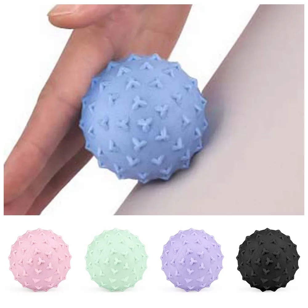 Yoga Therapy Balls Massage Ball Muscle Relaxation Massage Training Muscle Fascial Bulb Strength Recovery Yoga Equipment muscle relaxation massage ball massage training yoga therapy balls muscle fascial bulb plantar acupoints strength recovery