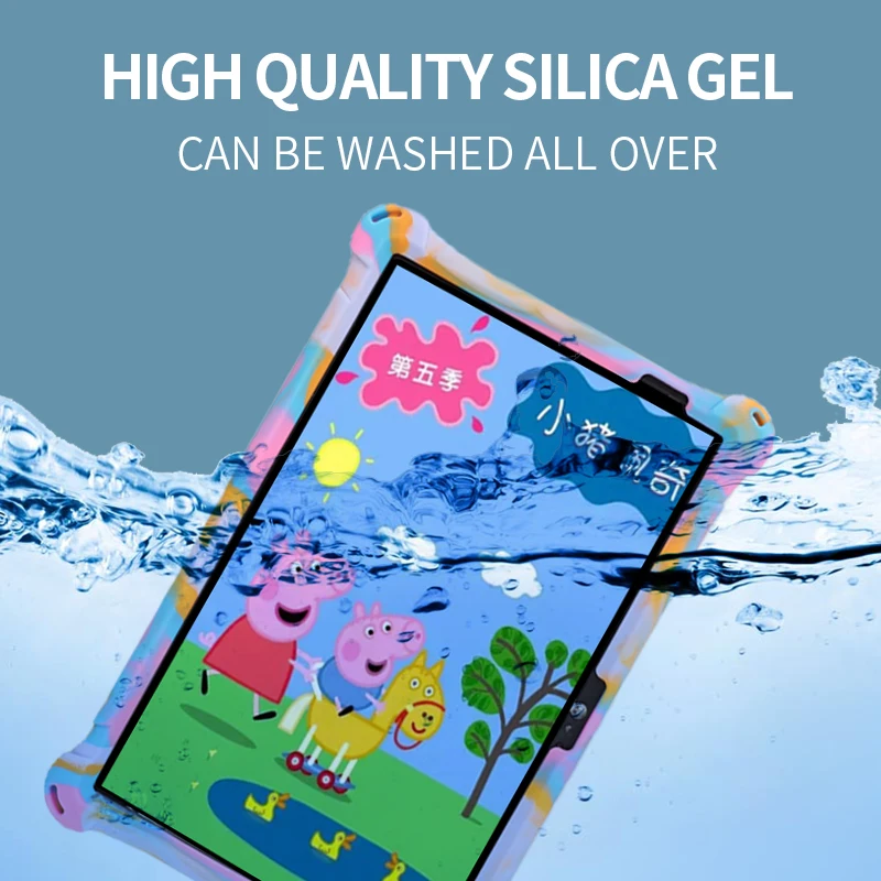 10.1-Inch Protective Tablet Shockproof Stand Cover - Soft Case
