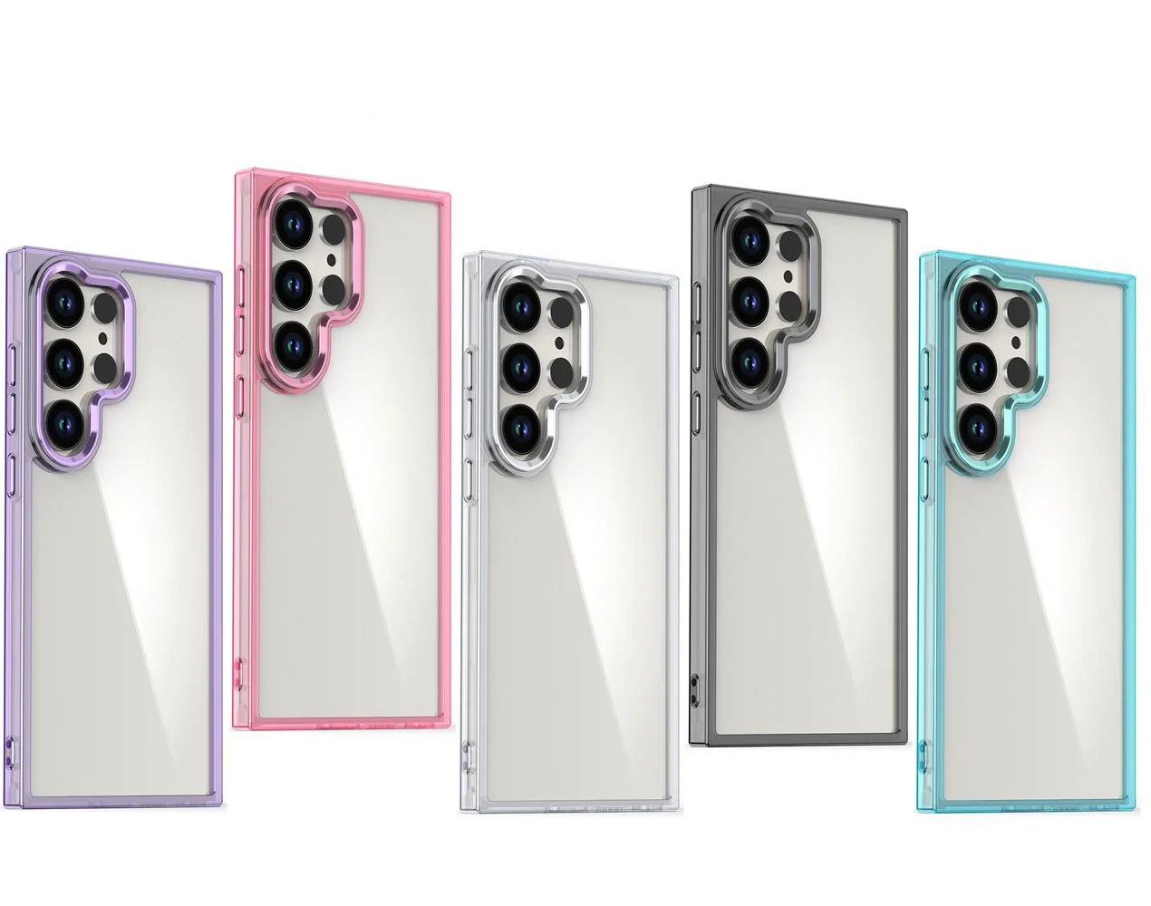 Luxury Transparent Shockproof Phone Case - Stylish and Durable Protection Cover