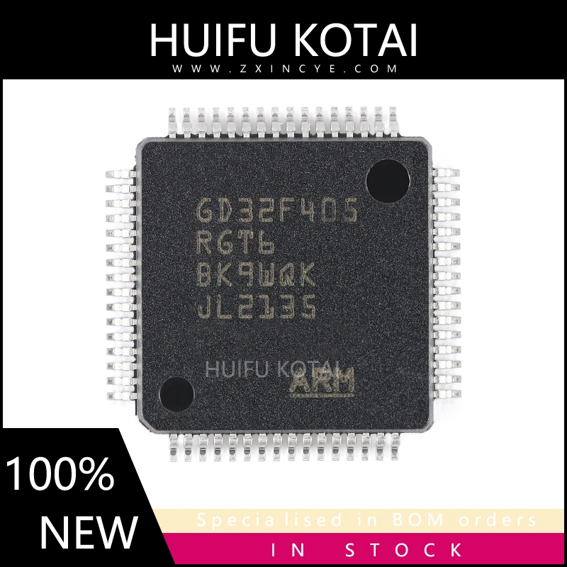 

1 шт., GD32F405RGT6 LQFP-64, Новые Товары в наличии