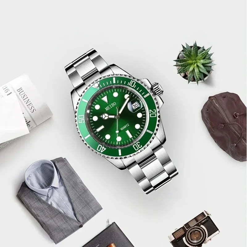 Golden Black Watches - Men Luxury Fashion Quartz Wristwatches Waterproof (D84)(2MA1) main image 1