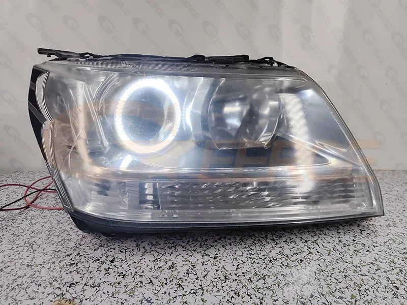 스즈키 그랜드 비타라 JT 2006 2007 2008 2009 2010 2011 2012 2013 울트라 브라이트 DRL 방향지시등 LED 엔젤 아이즈 키트 헤일로 링