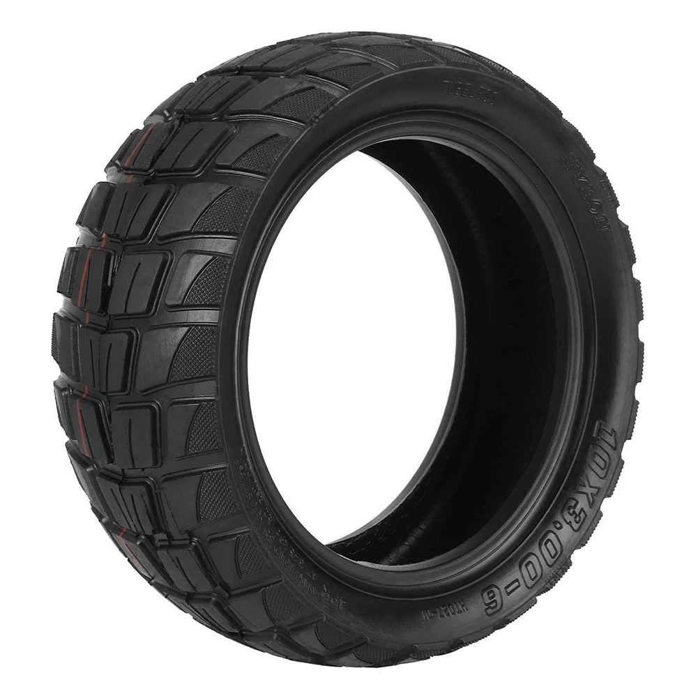 

Electric Scooter 10 Inch Inch 10 Inch Rubber Tubeless Tyre 10 Inch 225*90mm Black For Kaabo Scooter Wolf Electric