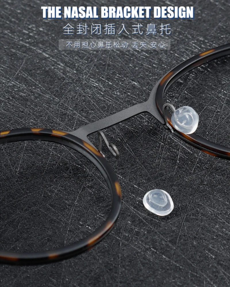 Ultraleichtes Titan-Brillengestell für Herren, 9704, Retro-Brille, Damenbrille, Myopie, optisch, verschreibungspflichtig, Dänemark-Brille – Detail 12