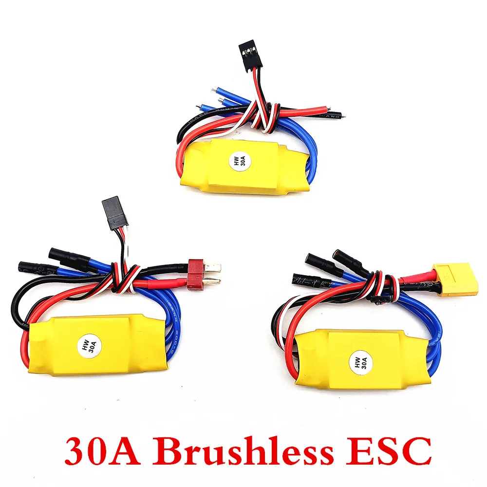 Controlador De Velocidad Sin Escobillas ESC BEC – 20A A 80A Para Helicópteros Y Aviones RC