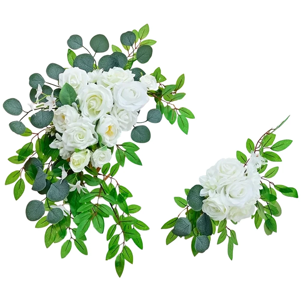 

Decor Wedding Artificial Flowers Simulation Fake Swag Arch for Ceremony Decorations Reception