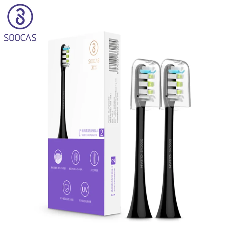 

Toothbrush Heads For Soocas X3U X3 X5 Sonic X1Tooth Brush Head Original Electric Replacement Cleansing Tooth Brush Heads