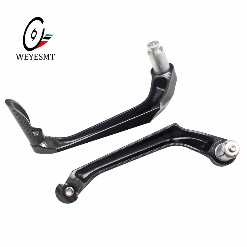 Universal CNC Motorcycle Brake Clutch Levers Protector Guard for Motorbike 22mm 7/8" Handlebar Grip Ends Handguards Motors