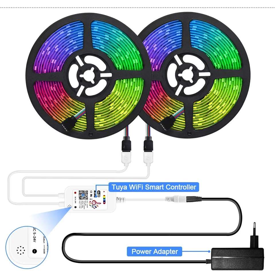   Ʈ  LED RGB  Ʈѷ DC5-24V, 24 Ű , ˷  2 Ʈ 4  Ʈ Ʈ Ʈѷ