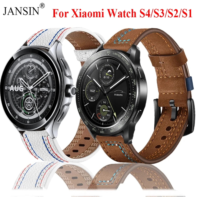 Premium Leather Band Strap for Xiaomi Watch - Elegant and Durable Design