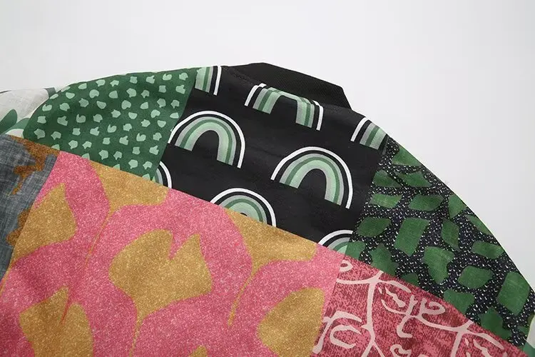 Jaqueta Feminina Women's Bombers Jacket Oversize Coat Vintage Streetwear Warm Outwear Parkas Casacos de Inverno Feminino Quentes