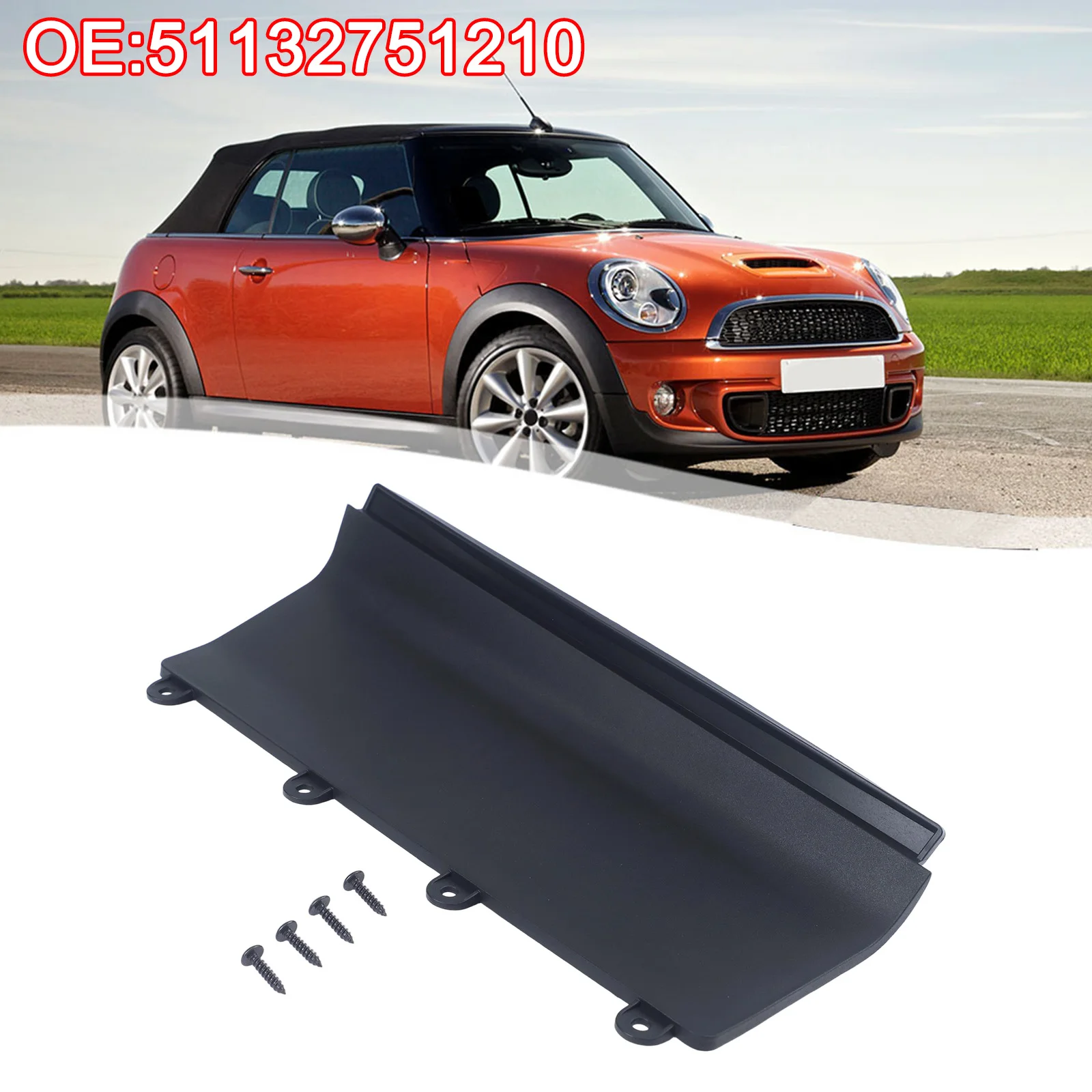 2007–2015 MINI-Teile, Batteriedeckel für MINI-Fahrzeugrestaurierung, schwarze Kfz-Teile, hochwertiges Kunststoffmaterial – Detail 6