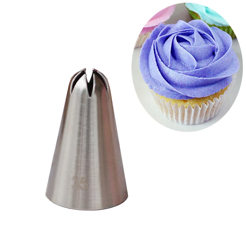 Stainless Steel Flower Icing Piping Nozzles Cake Decoration Tip Baking Tool Xmas 