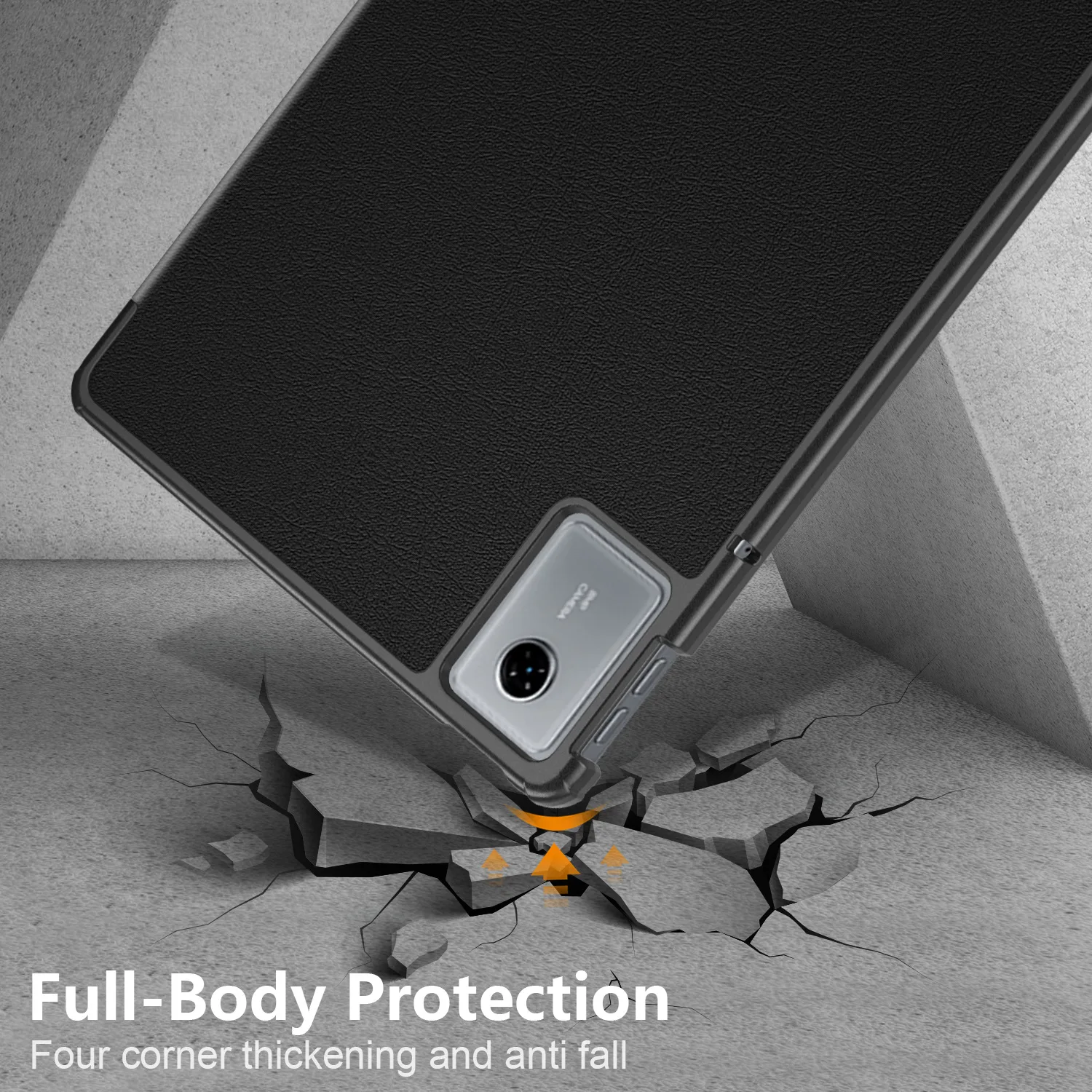 Premium Trifold Magnetic Stand PU Leather Tablet Cover